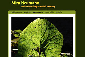 Website Mira Neumann